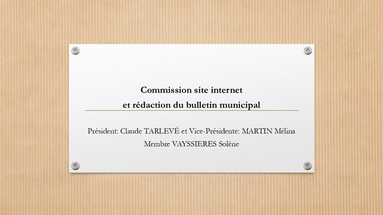 commissions communales 8