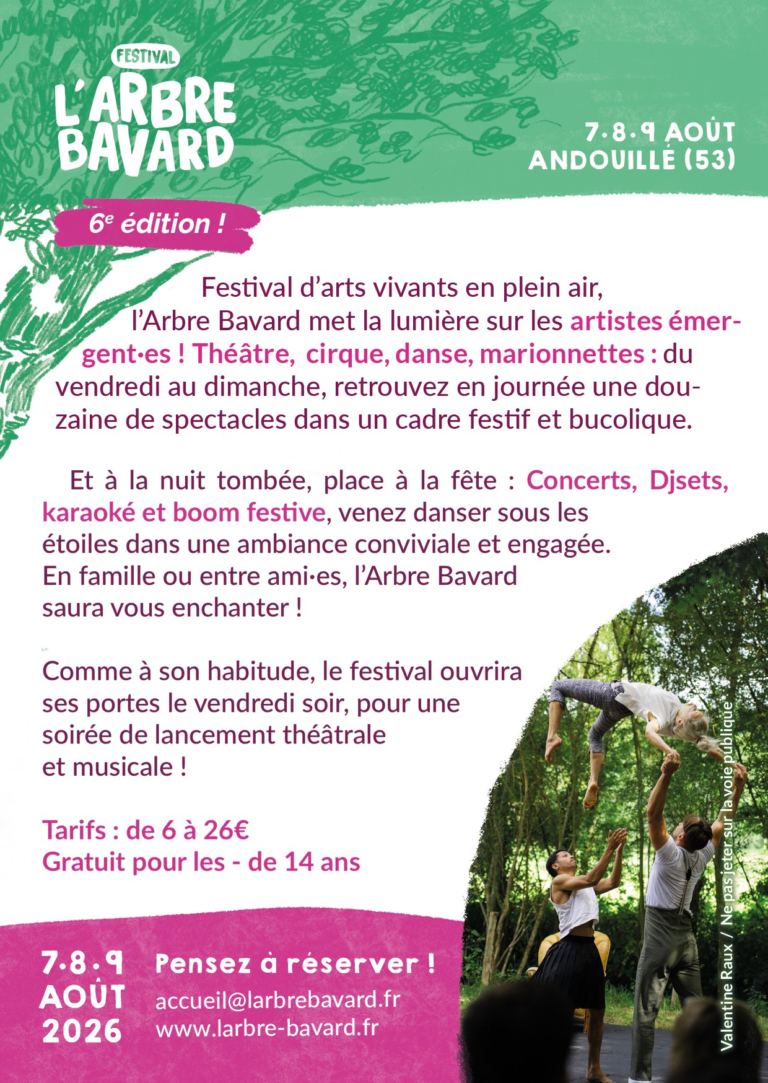 arbre bavard affiche